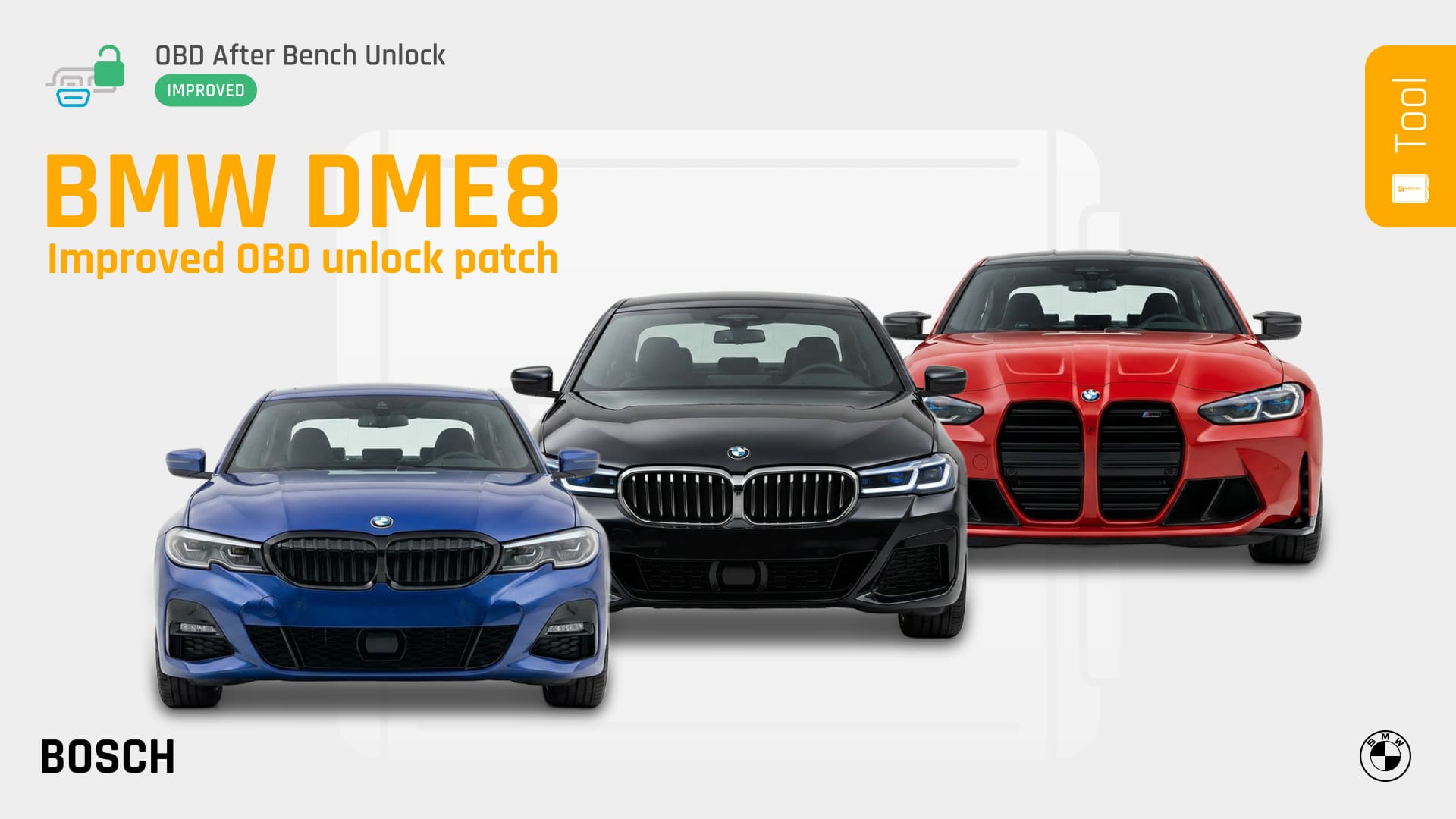 BMW DME8: improved OBD Unlock Patch