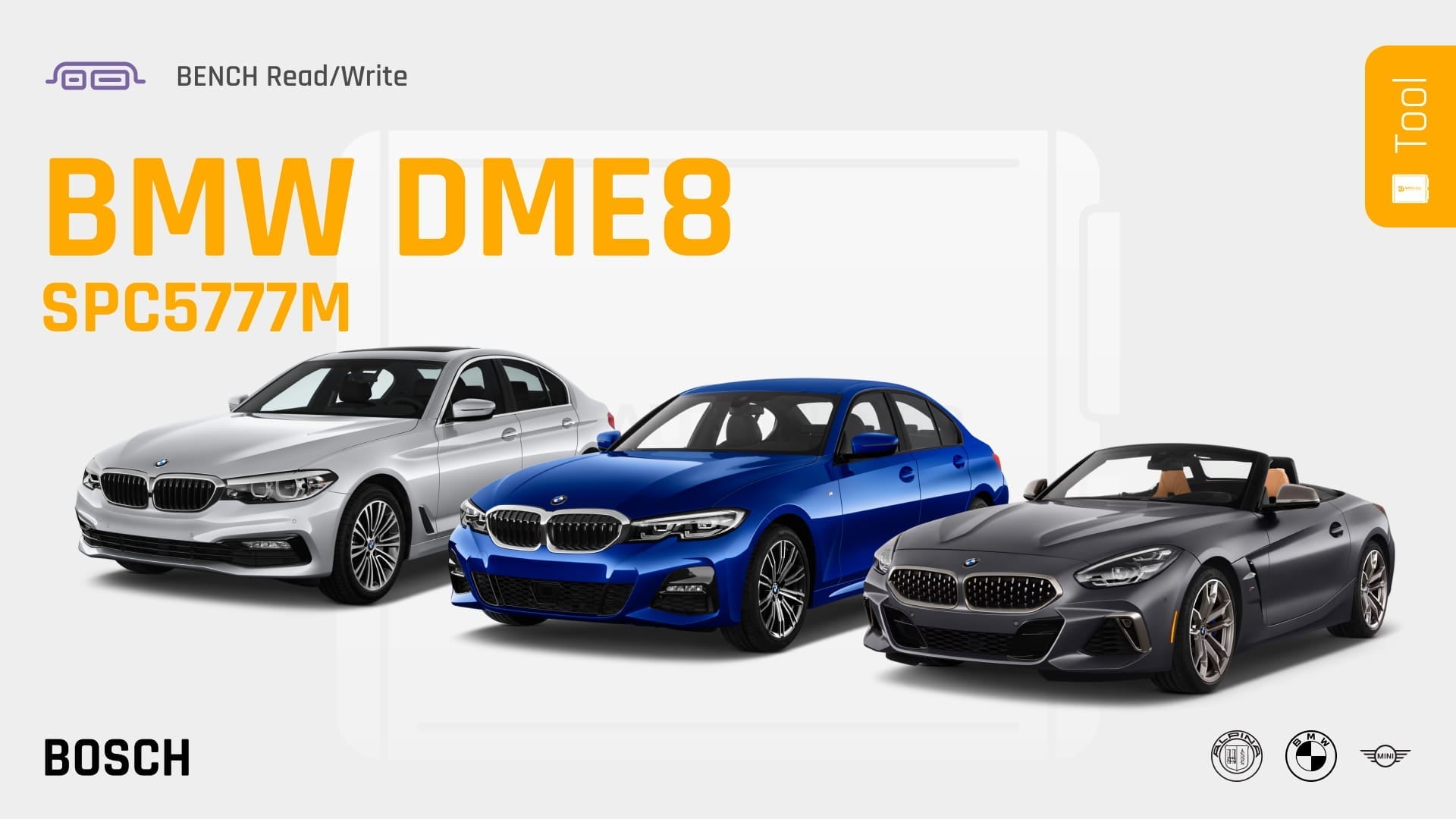 BMW DME8 — MD1CP002 / MD1CS001 / MG1CS003