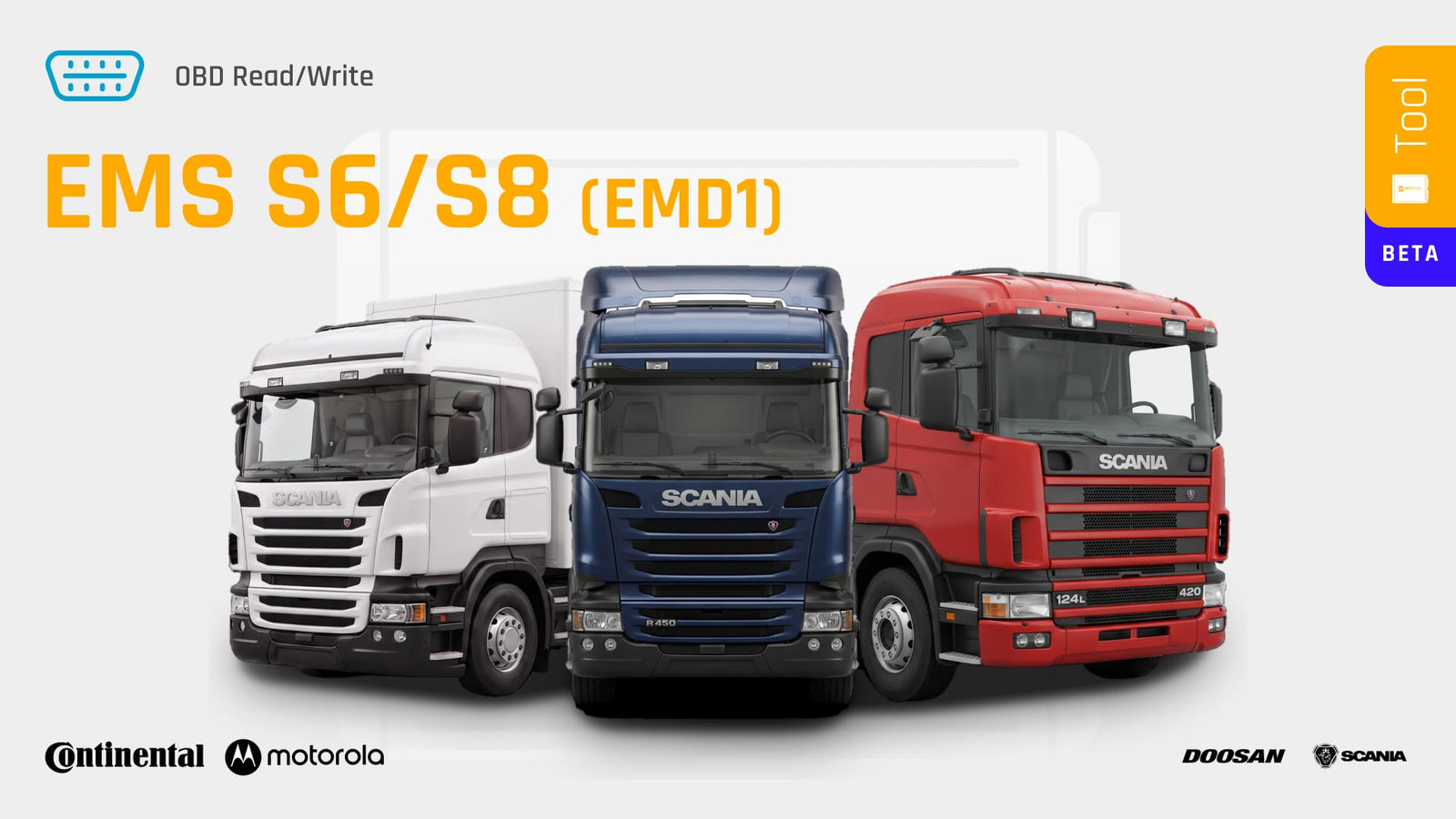 Motorola EMS S6 & Continental EMS S8 — BETA