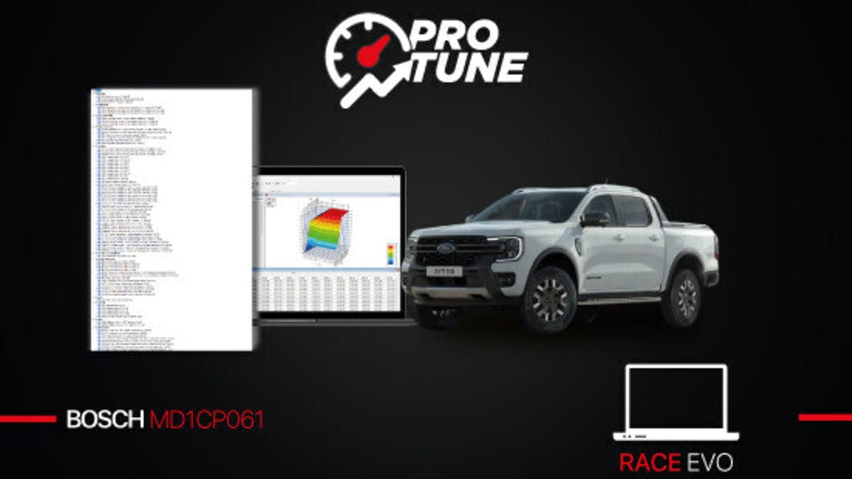 MORE POWER WITH A CLICK ON FORD RANGER: BOSCH MD1CP061