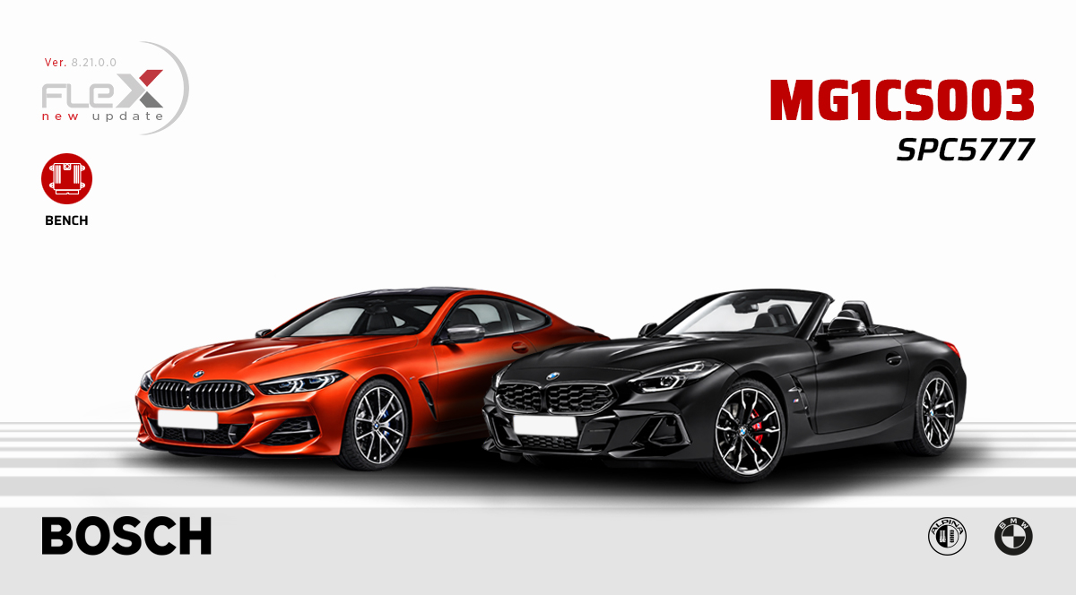BMW Bosch MG1CS003 locked — Bench programming