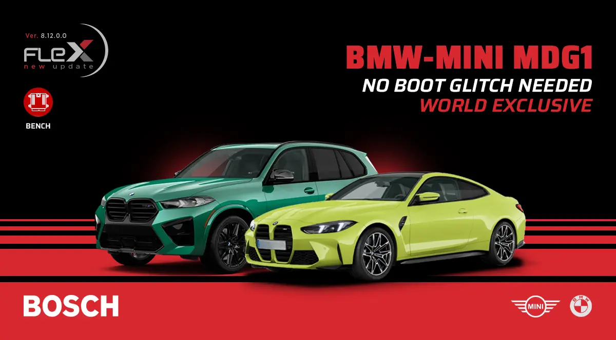 BMW & Mini MDG1: work in Bench
