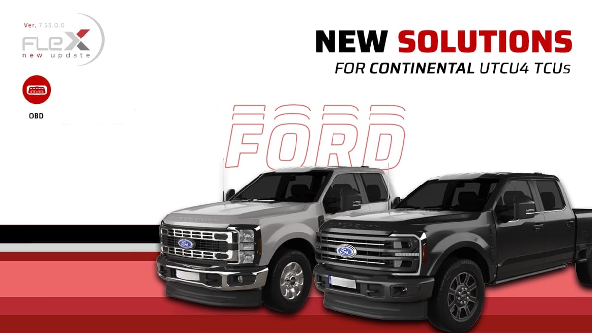Flex OBD Protocol for Ford Fomoco UTCU4 — F-250 and F-350