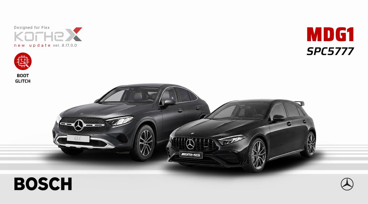 Mercedes MDG1: Boot Glitch with Korhex
