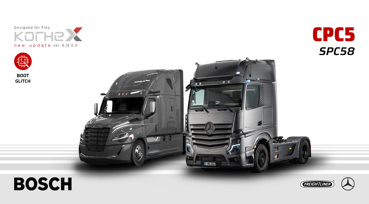 Mercedes Truck CPC5 after 2020, with Korhex
